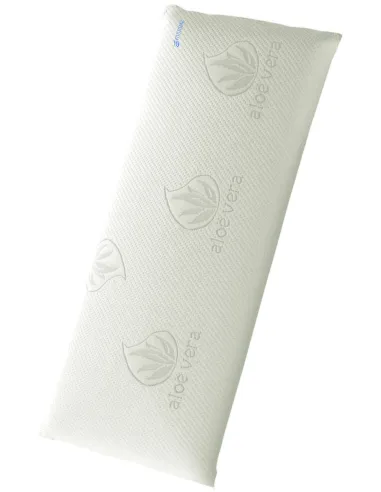 Memory foam pillow with aloe vera cover