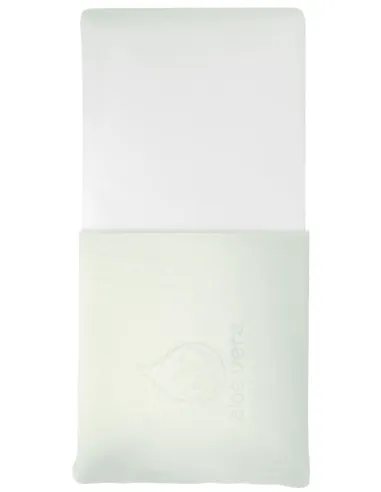 Almofada de espuma viscoelástica com capa deslizante