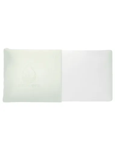 Unfolded memory foam pillow with aloe vera cover