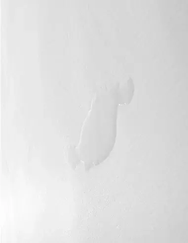 Drop of liquid on the Tencel waterproof pillowcase