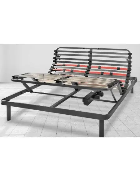 Electric Adjustable Bed Base in a Modern Bedroom | FASTOME