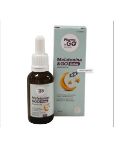 Melatonina Gotas Pharma & Go mejora el sueño de forma natural