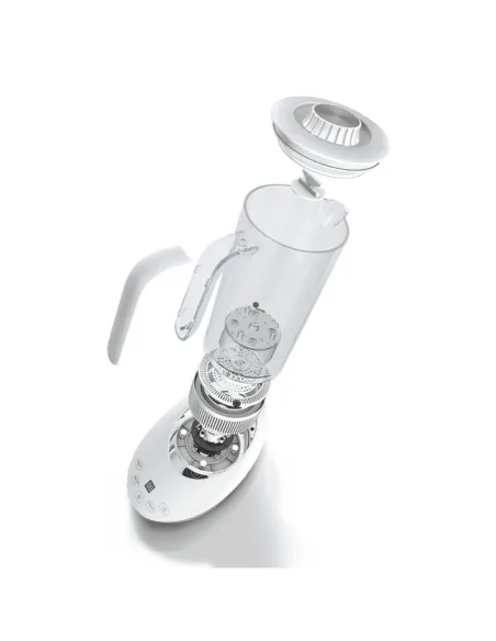 Disassembled view of the Fastome hydrogen water jug showing internal components