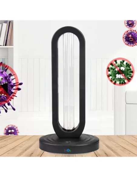 EnO3 UV-C ozone lamp eliminating bacteria and purifying the air in a room