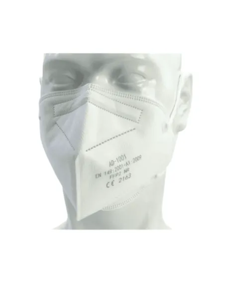 FFP2 NR First Protec mask on a mannequin with a front view
