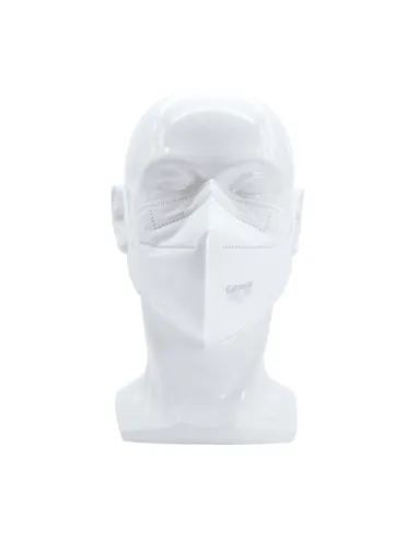 Front view of FFP2 Galmask mask on a white mannequin