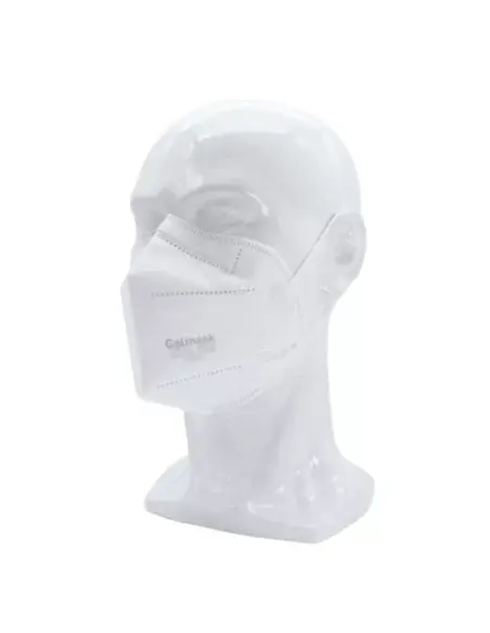 45-degree view of FFP2 Galmask mask in white color
