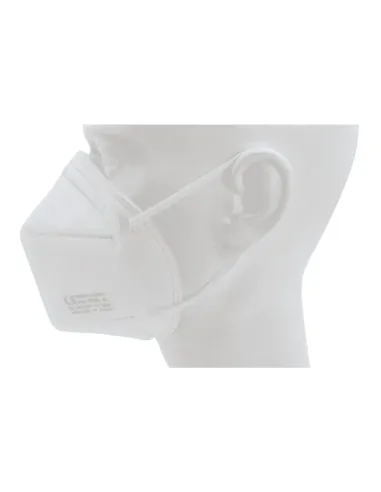 Side view of FFP3 Galmask mask on a white mannequin