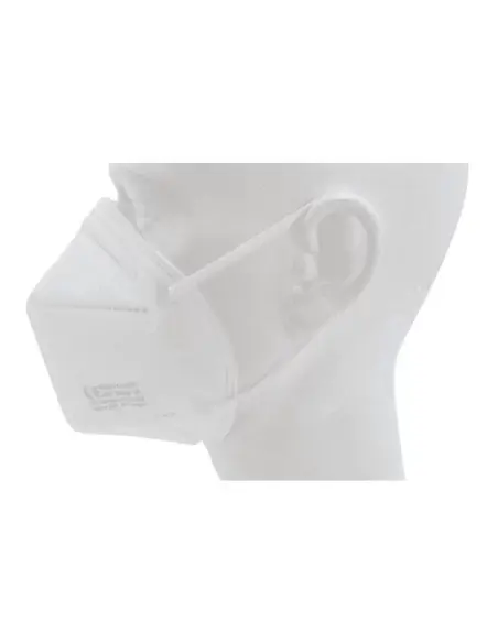 Side view of FFP3 Galmask mask on a white mannequin