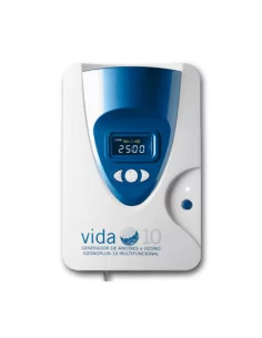 Gerador de Ozono Care-Life Vida 10 com ecrã digital que mostra o temporizador