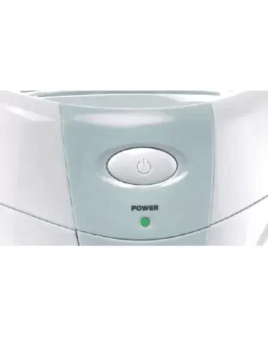 Detail of the power button of the Ozone Generator for fridge