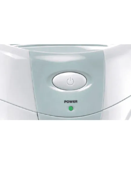 Detail of the power button of the Ozone Generator for fridge