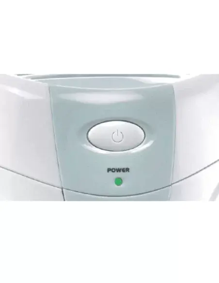 Detail of the power button of the Ozone Generator for fridge