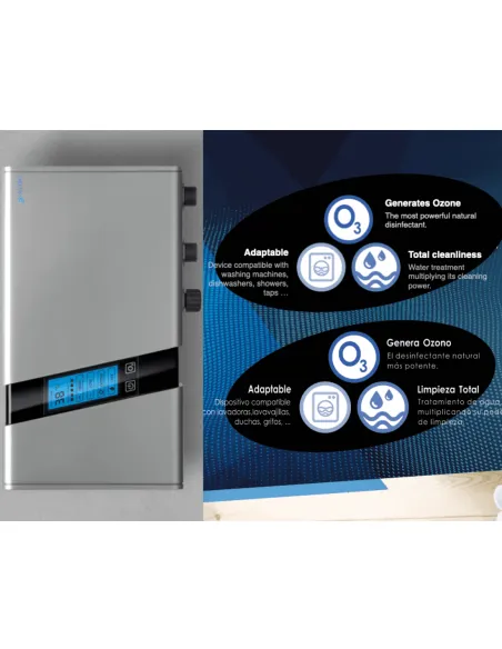 Fastome Ozone Generator with information about its adaptability and total water cleaning
