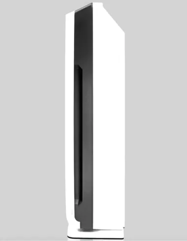 Profile view of the FASTOME ozone purifier with HEPA and UV