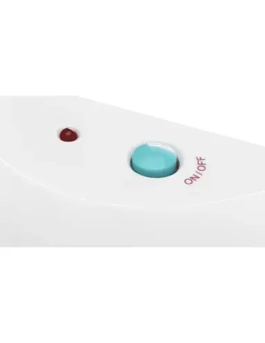 Power button and LED light of the EnO3 Manual Domestic Ozone Generator for Air and Water