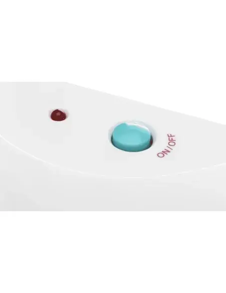 Power button and LED light of the EnO3 Manual Domestic Ozone Generator for Air and Water