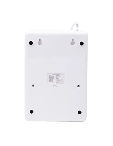 Rear view of the EnO3 Manual Domestic Ozone Generator for Air and Water with wall mounting holes