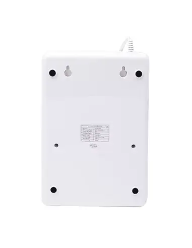 Rear view of the EnO3 Manual Domestic Ozone Generator for Air and Water with wall mounting holes