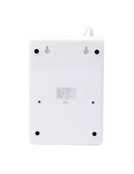 Rear view of the EnO3 Manual Domestic Ozone Generator for Air and Water with wall mounting holes