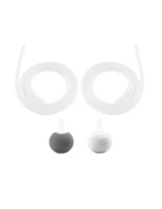 Kit de pedras difusoras de ozono e tubos de silicone recâmbio universal