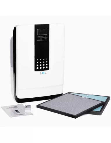 Purificador de ar UV com filtro substituível, controle remoto e manual Purificador de ar UV com filtro substituível, controle remoto e manual