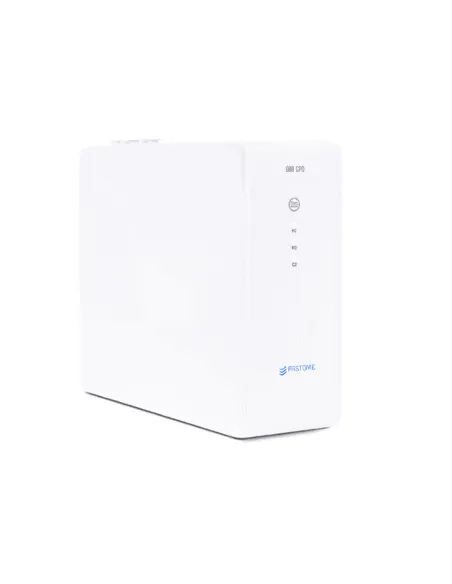 Front view of the FASTOME 600GPD water purifier with self-cleaning