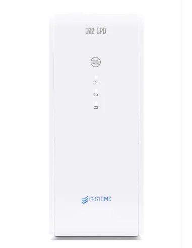 FASTOME 600GPD water purifier with self-cleaning and automatic flushing, front view