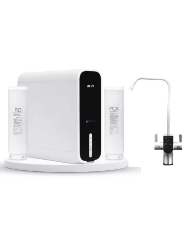 Sistema completo del purificador de agua FASTOME antical 600GPD con filtros RO y PCA Sistema completo del purificador de agua FASTOME antical 600GPD con filtros RO y PCA