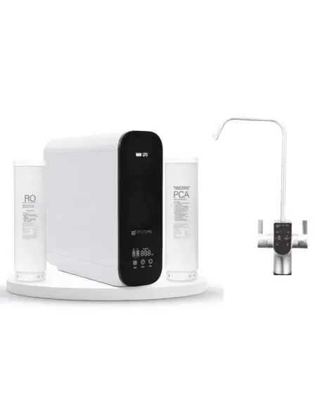 Complete reverse osmosis system FASTOME 1000GPD with hydrogen enrichment filters and faucet