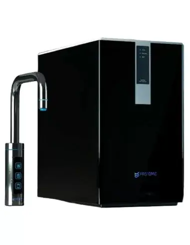 Side view of FASTOME professional under-counter dispenser with ultrafiltration, UV, and gas