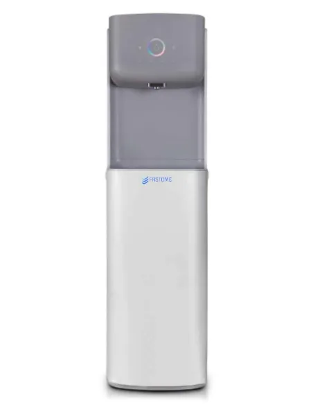 Front view of the FASTOME Zenith reverse osmosis water dispenser with cold, room temperature, and hot water tap