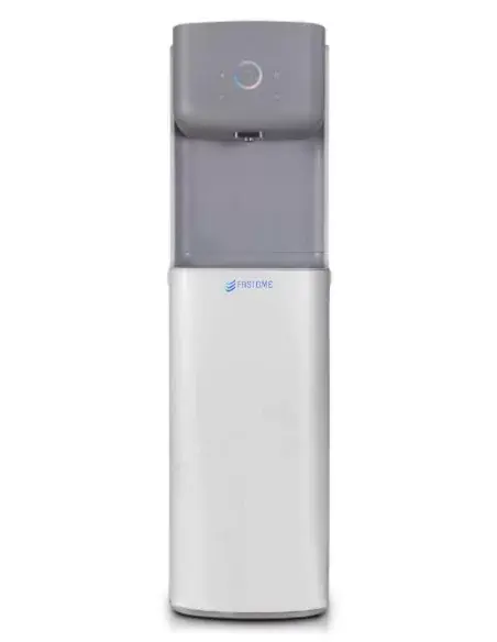 Front view of the FASTOME Zenith reverse osmosis water dispenser with cold, room temperature, and hot water tap