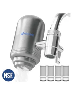Filtro Fastome para grifo en acero inoxidable con 4 cartuchos