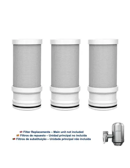 Cartuchos de substituição FASTOME para filtro de torneira – Imagem ilustrativa do produto