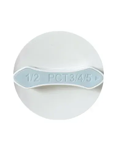 Etiqueta superior do cartucho FASTOME com marca de compatibilidade PCT3/4/5