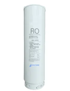 Fastome Premium 600 GPD membrane with front label and visible specifications