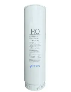 Fastome 800 GPD membrane with front label showing technical specifications