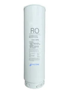 Fastome 1200 GPD membrane with front label and printed technical data