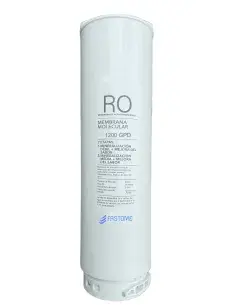 Fastome 1200 GPD membrane with front label and printed technical data